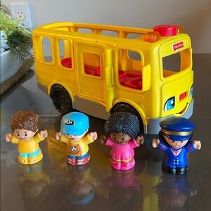 Fisher Price Little People School Bus Toys